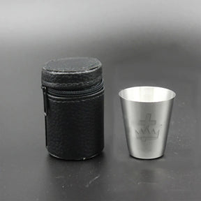 Knights Templar Commandery Cups - Stainless Steel - Bricks Masons