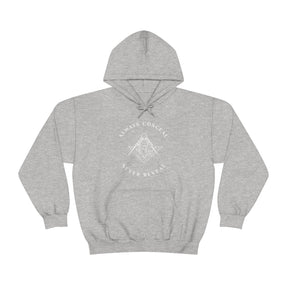 Master Mason Blue Lodge Hoodie - Always Conceal Never Reveal - Bricks Masons