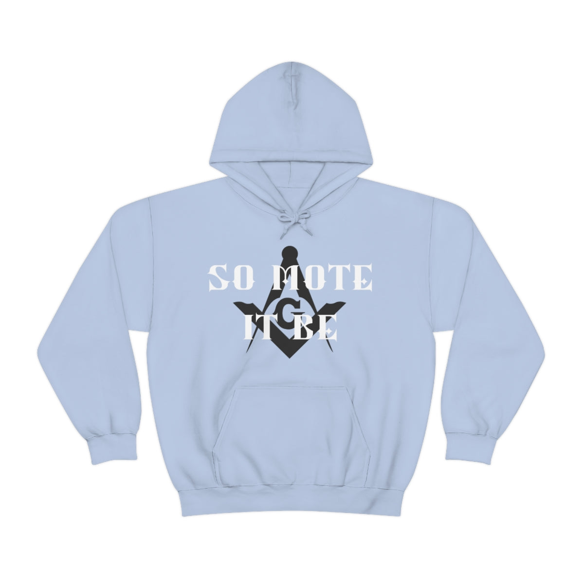 Master Mason Blue Lodge Hoodie - So Mote It Be - Bricks Masons