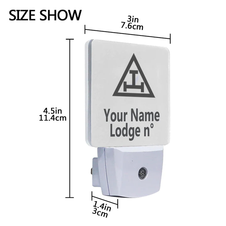 Royal Arch Chapter LED Sign - 2 Pieces Plug-in - Bricks Masons