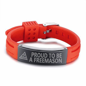 Royal Arch Chapter Bracelet - Silicone - Bricks Masons