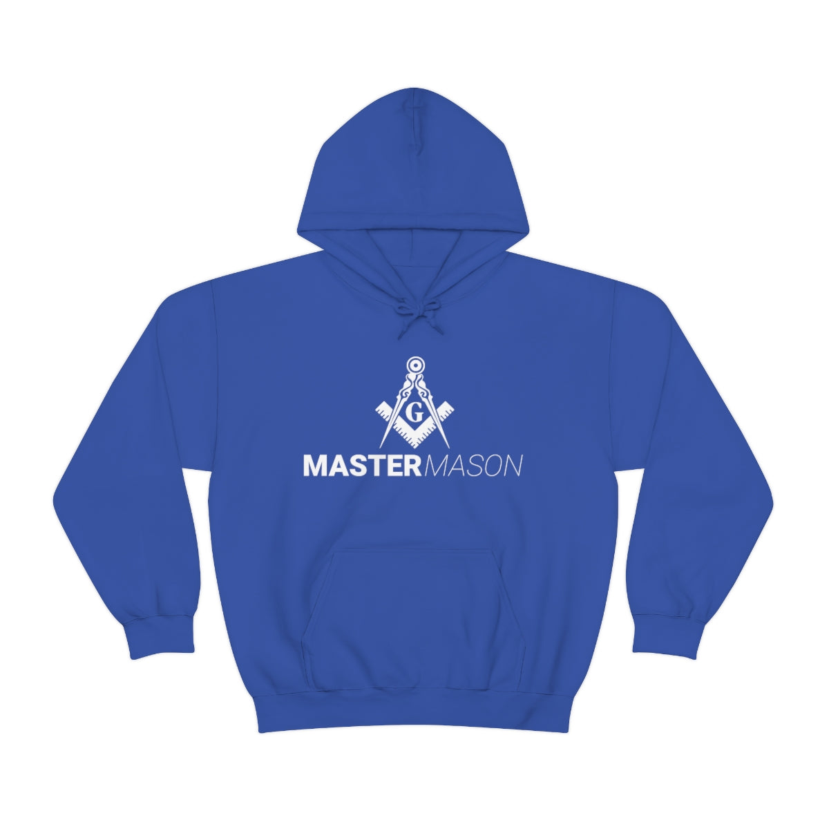 Master Mason Blue Lodge Hoodie - Black Square and Compass G Ugly - Bricks Masons