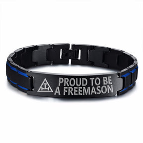 Royal Arch Chapter Bracelet - Stainless Steel - Bricks Masons