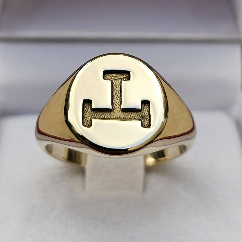 Royal Arch Chapter Ring - 9K Gold - Bricks Masons