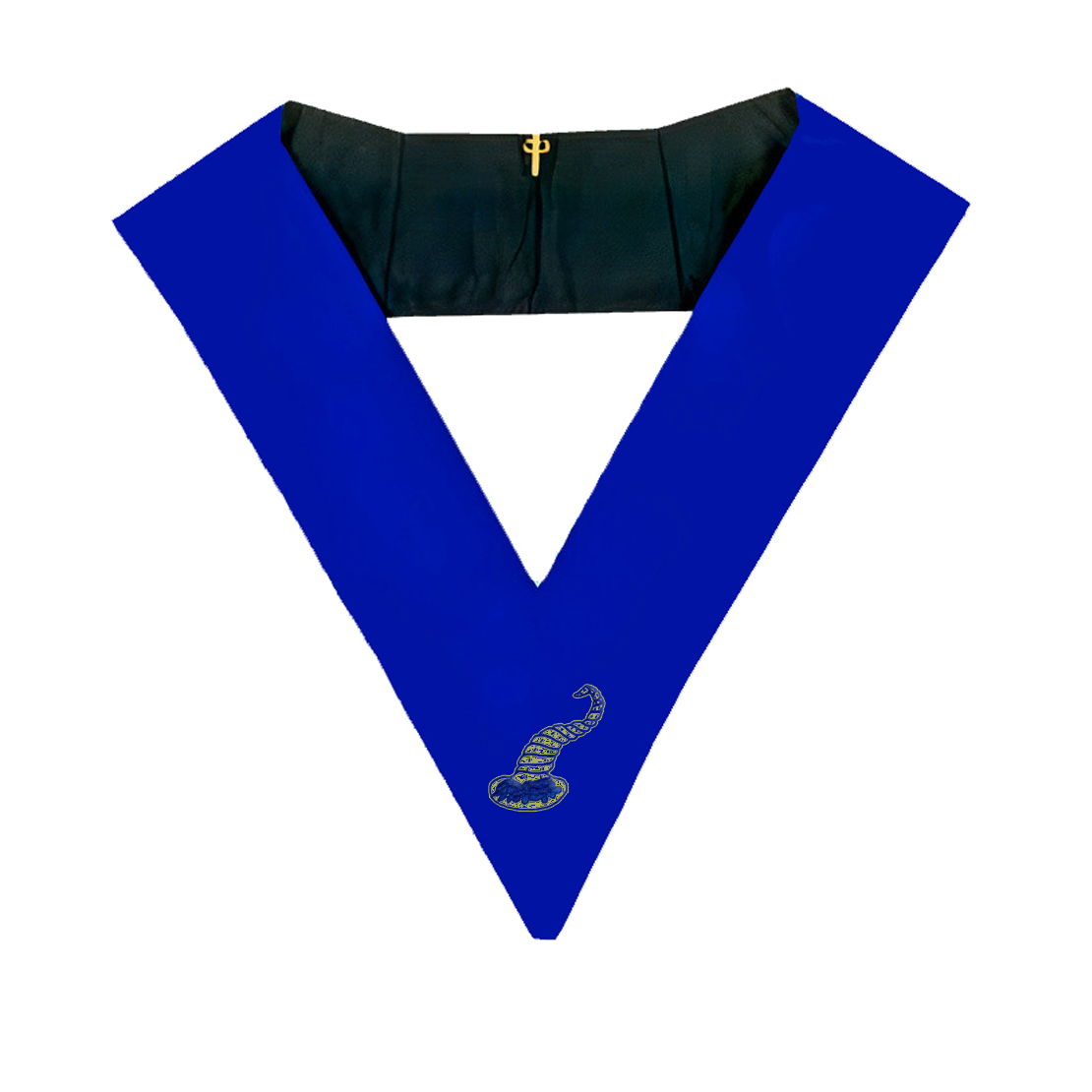 Charity Steward Blue Lodge Collar - Royal Blue - Bricks Masons