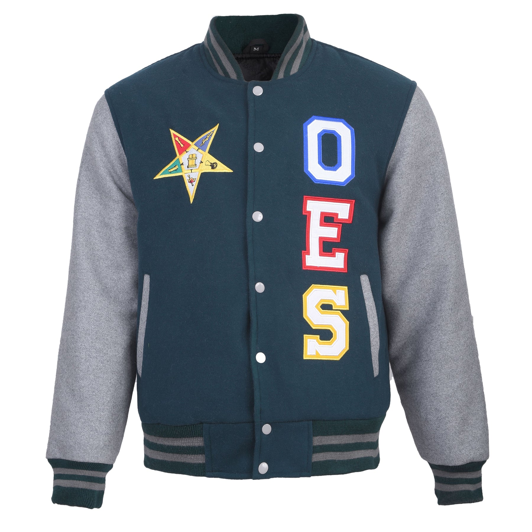 OES Jacket - Dark Blue & Gray - Bricks Masons