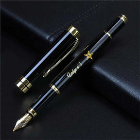 OES Pen - Black & Gold - Bricks Masons