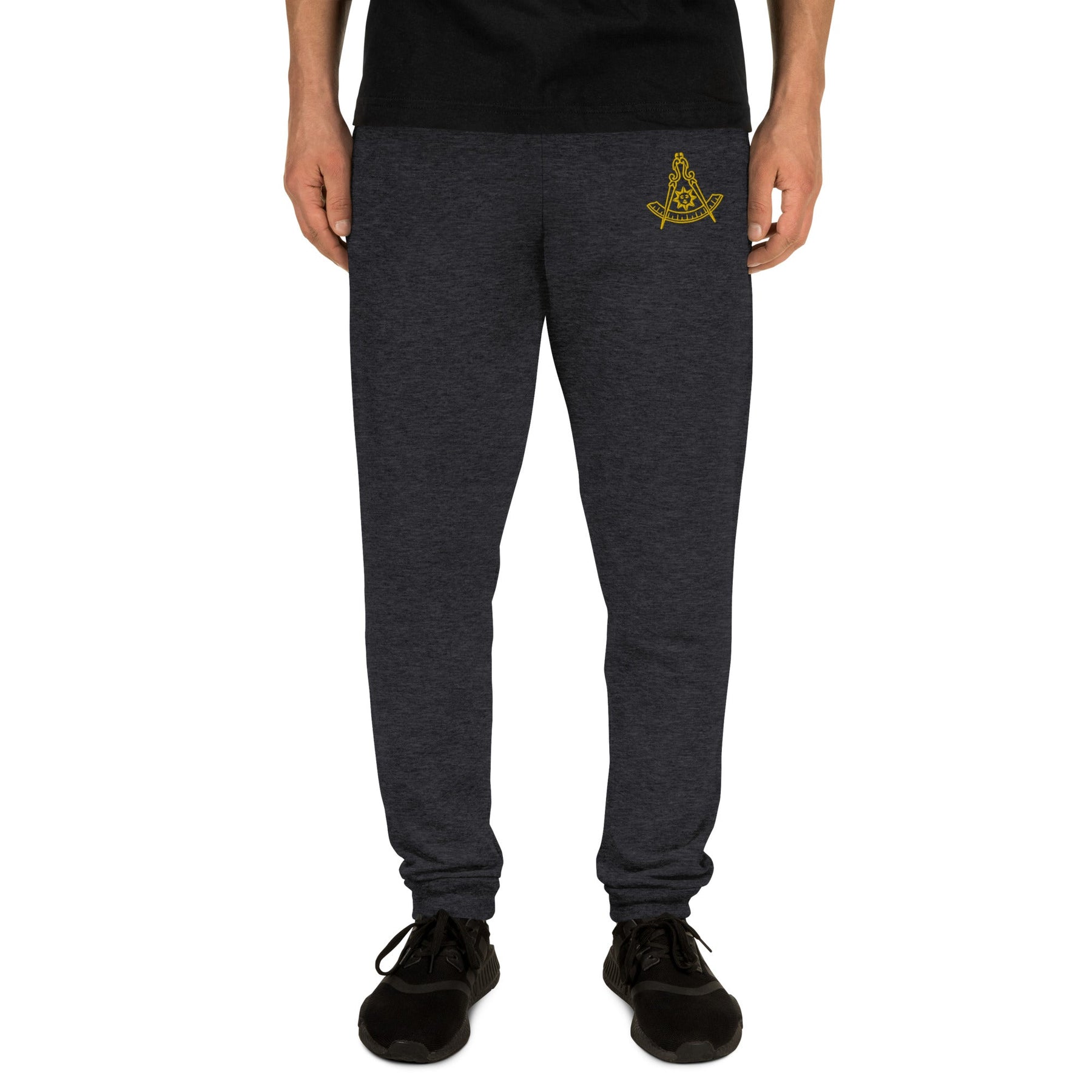Past Master Blue Lodge California Regulation Jogger - Golden Embroidery - Bricks Masons