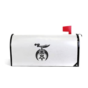 Shriners Mailbox Cover - Magnetic & Waterproof - Bricks Masons