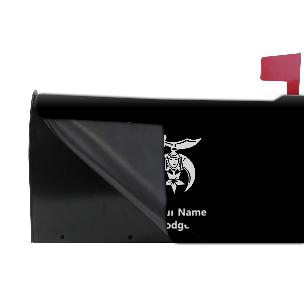 Shriners Mailbox Cover - Magnetic & Waterproof - Bricks Masons